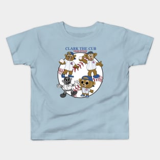 Clark in four styles Kids T-Shirt